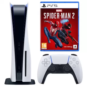 Sony PlayStation 5 + Spider-Man 2 диск (PS5)