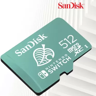 Карта памяти SanDisk For Nintendo Switch microSDXC 512G