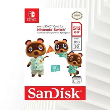 Карта памяти SanDisk For Nintendo Switch microSDXC 512G