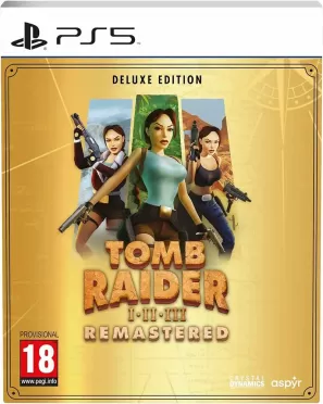 Tomb Raider I-III Remastered Starring Lara Croft [Deluxe Edition] (PS5)