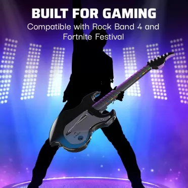 PDP RIFFMASTER Беспроводной гитарный контроллер для PS5, PS4