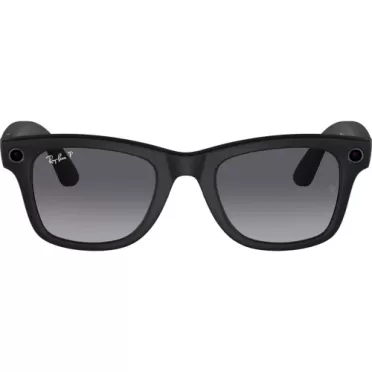 Смарт-очки Ray-Ban Meta Wayfarer RW4006  (Matte Black / Polar Gradient Graphite) размер М