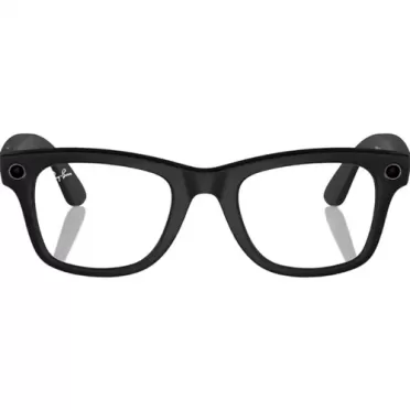 Смарт-очки Ray-Ban Meta Wayfarer RW4006  (Shiny Black /Clear) размер М