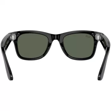 Смарт-очки Ray-Ban Meta Wayfarer RW4008 (Shiny Black / G15 Green) размер L