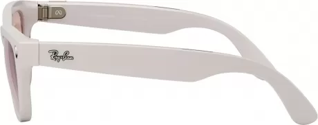 Умные очки Ray-Ban Meta Skyler RW4010 (серый глянцевый/розовый) размер L 