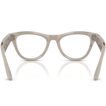 Умные очки Ray-Ban Meta Skyler RW4010 (Shiny Chalky Gray / Transitions Sapphire) размер L