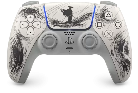 Геймпад DualSense PS5 – Ghost of Yotei Black Limited Edition
