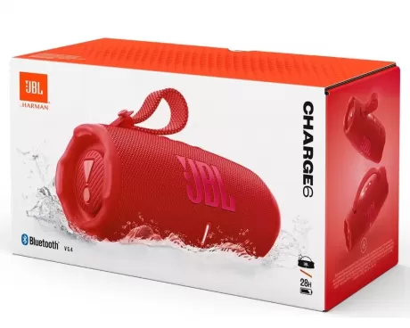 Беспроводная колонка JBL Charge 6 (красный)