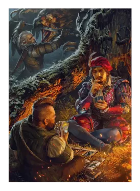 Ведьмак 3: Дикая Охота. 10-летие. Коллекция пазлов 10x500