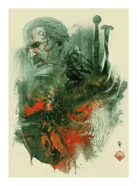 Ведьмак 3: Дикая Охота. 10-летие. Коллекция пазлов 10x500