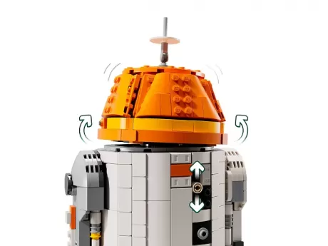 LEGO Star Wars 75416: Дроид-астромеханик Чоппер C1-10P