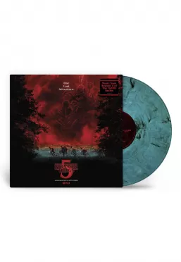 Stranger Things 5 (Soundtrack From The Netflix Series) Ltd. Sea Blue Smoke - Colored Vinyl