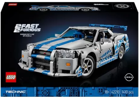 LEGO Technic 42210 Форсаж Nissan Skyline GT-R (R34)