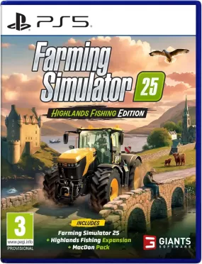 Farming Simulator 25: Highlands Fishing Edition (PS5)