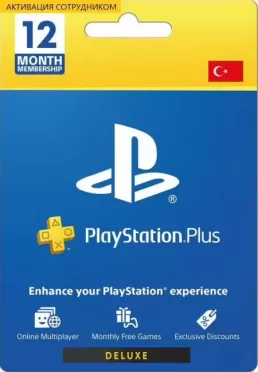 PS Plus Deluxe 12 месяцев (Турция)