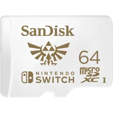 Карта памяти SanDisk Nintendo Switch: The Legend of Zelda Edition 64GB