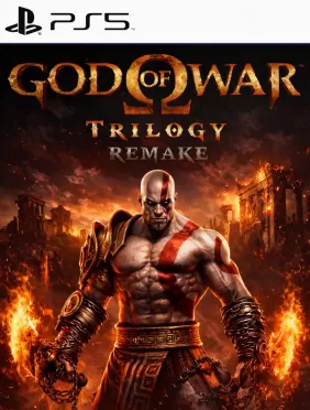 Обложка игры God of War Trilogy Remake