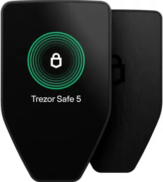 Аппаратный криптокошелек Trezor Safe 5 (черный)