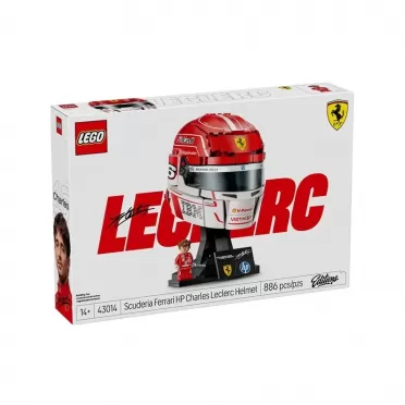 LEGO 43014 Шлем Шарля Леклера команды Scuderia Ferrari HP