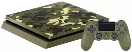 Sony PlayStation 4 Slim 1TB (PS4) Camo Green Б/У