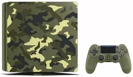 Sony PlayStation 4 Slim 1TB (PS4) Camo Green Б/У