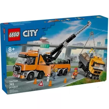 LEGO City 60467 Тяжелый эвакуатор с краном