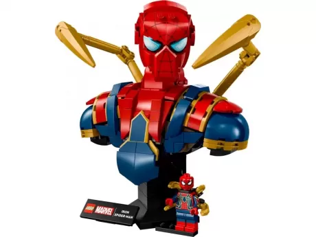 Lego Marvel Бюст Железного Человека-Паука (76326)