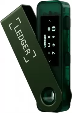 Ledger Nano S Plus (темно-зеленый) кошелек для криптовалюты