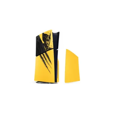 Сменные панели для PS5 Slim (Marvel’s Wolverine Battle Yellow)