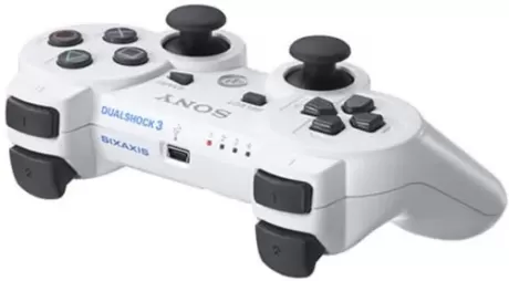 Геймпад беспроводной DualShock 3 Wireless Controller Ceramic White (Керамический белый) (PS3)