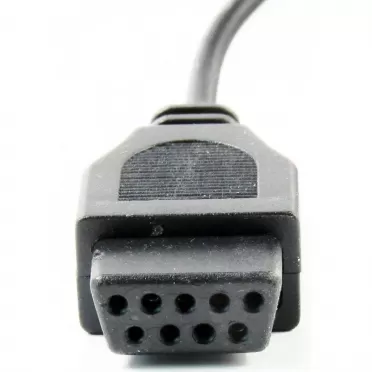 Геймпад проводной 8 bit Controller узкий разъем 9 Pin (Форма Sony) (Черный) 8 bit