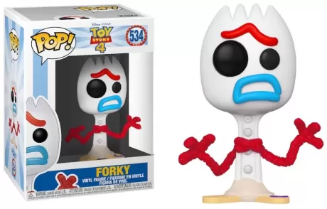 Фигурка Funko POP! Vinyl: Форки (Forky (Exc)) История игрушек 4 (Toy Story 4) (37468) 9,5 см