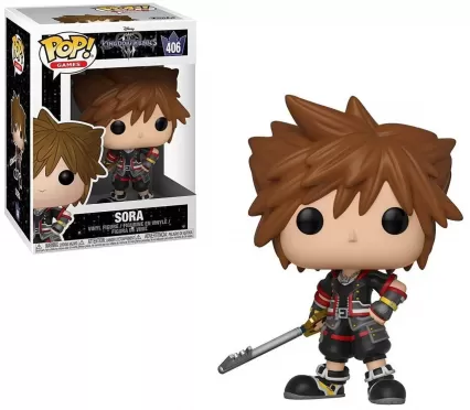 Фигурка Funko POP! Vinyl: Сора (Sora) Королевство сердец 3 (Kingdom Hearts 3) (34052) 9,5 см