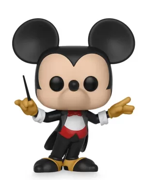 Фигурка Funko POP! Bobble Vinyl: Дирижер Микки Маус (Conductor Mickey) (Mickey's 90th) (32186) 9,5 см