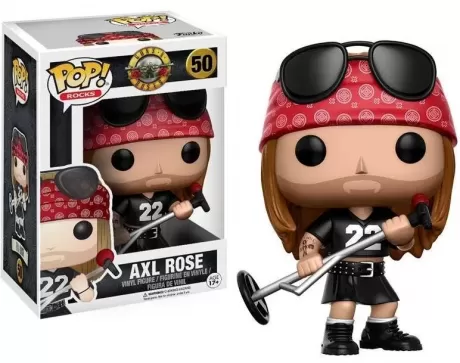 Фигурка Funko POP! Vinyl: Guns N' Roses: Эксл Роуз (GN'R: Axl Rose) Рок (Rocks) (10688) 9,5 см