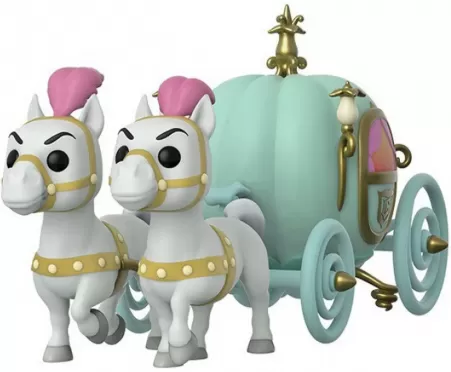 Фигурка Funko POP! Rides: Золушка (Cinderella) Карета Золушки (Cinderella's Carriage) (45549) 9,5 см