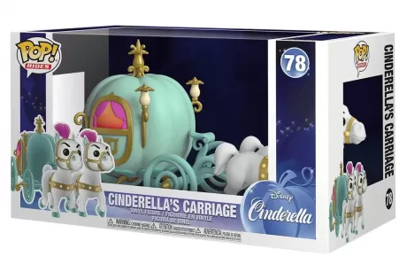 Фигурка Funko POP! Rides: Золушка (Cinderella) Карета Золушки (Cinderella's Carriage) (45549) 9,5 см