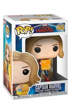 Фигурка Funko POP! Bobble: Капитан Марвел с ланч боксом (Captain Marvel w/Lunch Box) Капитан Марвел (Captain Marvel) (37685) 9,5 см
