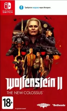 Wolfenstein 2 (II): The New Colossus Русская Версия (Switch)