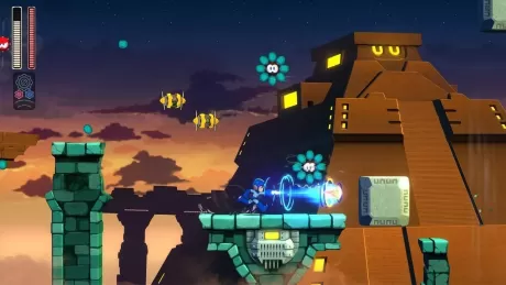 Mega Man: 11 + Amiibo: Интерактивная фигурка Мегамен (Mega Man) (Switch)