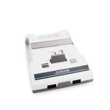 Игровая приставка 8 bit Junior 2 Classic mini + картридж с играми + 2 геймпада (Серая)