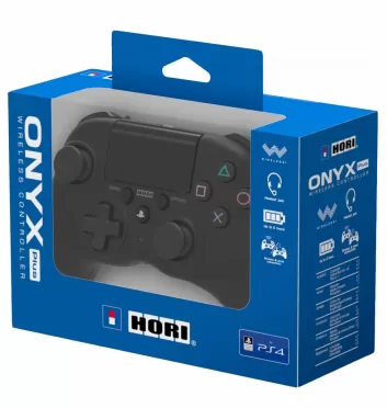 Геймпад беспроводной Onyx Plus HORI (Черный) (PS4-149E) (PS4/PC)