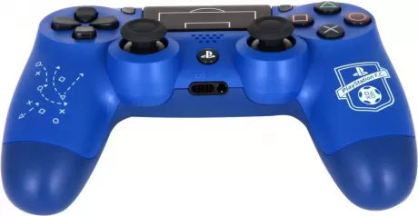 Геймпад беспроводной Sony DualShock 4 Wireless Controller (v2) (Синий) F.C. UEFA Limited Edition Оригинал (PS4)