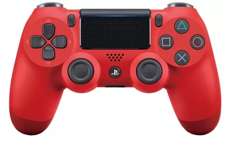 Геймпад беспроводной Sony DualShock 4 Wireless Controller (v2) Cont Magma Red Dual (Красный) Оригинал (PS4)