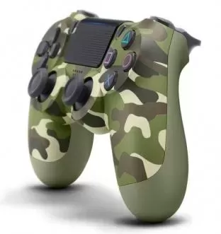 Геймпад беспроводной Sony DualShock 4 Wireless Controller (v2) Green Camouflage (Зеленый камуфляж) Оригинал (PS4)