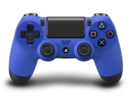 Геймпад беспроводной Sony Dualshock 4 Wireless Controller Cont Wave Blue (синий) Оригинал (PS4)