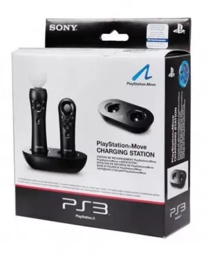 Зарядная станция для 2-х контроллеров PS Move Оригинал PS3/PS4