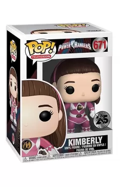 Фигурка Funko POP! Vinyl: Розовый рейнджер без шлема (Pink Ranger (No Helmet)) Могучие рейнджеры (Power Rangers) (32807) 9,5 см