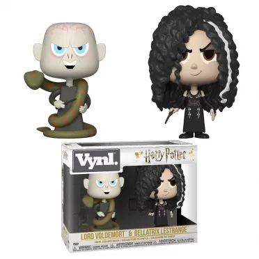 Набор фигурок Funko VYNL: Гарри Поттер (Harry Potter) 5 (S5) Лорд Волан-де-Морт и Беллатриса Лестрейндж (Bellatrix & Voldemort) (32780) 9,5 см