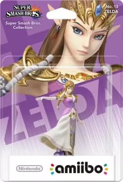 Amiibo: Интерактивная фигурка Зельда (Zelda) (Super Smash Bros. Collection)